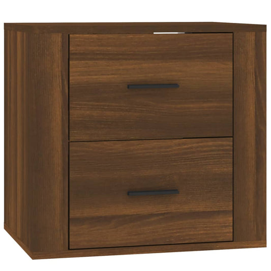 Wall-mounted Bedside Cabinet Brown Oak 50x36x47 cm Wall-mounted Bedside Cabinet Brown Oak 50x36x47 cm