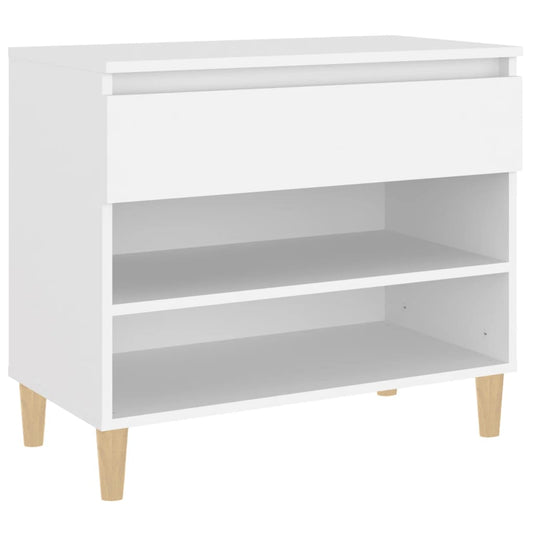 Shoe Cabinet White 70x36x60 cm Engineered Wood Shoe Cabinet White 70x36x60 cm Engineered Wood
