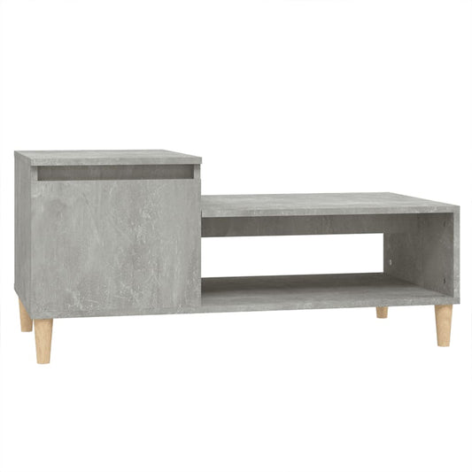 Coffee Table Concrete Grey 100x50x45 cm Engineered Wood Coffee Table Concrete Grey 100x50x45 cm Engineered Wood
