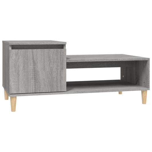 Coffee Table Grey Sonoma 100x50x45 cm Engineered Wood Coffee Table Grey Sonoma 100x50x45 cm Engineered Wood