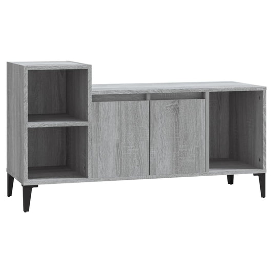 TV Cabinet Grey Sonoma 100x35x55 cm Engineered Wood TV Cabinet Grey Sonoma 100x35x55 cm Engineered Wood