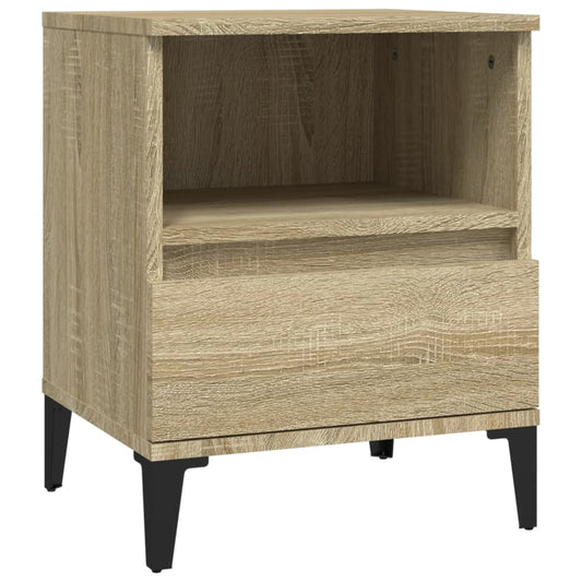 Bedside Cabinet Sonoma Oak 40x35x50 cm Bedside Cabinet Sonoma Oak 40x35x50 cm