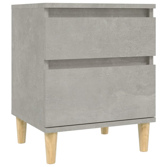 Bedside Cabinet Concrete Grey 40x35x50 cm Bedside Cabinet Concrete Grey 40x35x50 cm