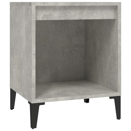 Bedside Cabinet Concrete Grey 40x35x50 cm Bedside Cabinet Concrete Grey 40x35x50 cm