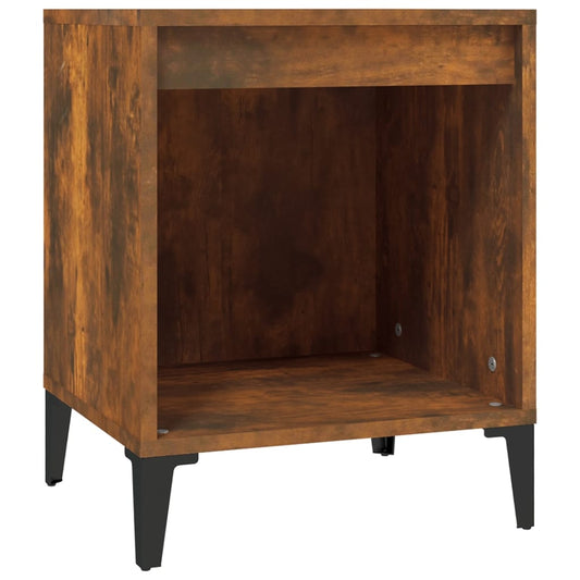 Bedside Cabinet Smoked Oak 40x35x50 cm Bedside Cabinet Smoked Oak 40x35x50 cm