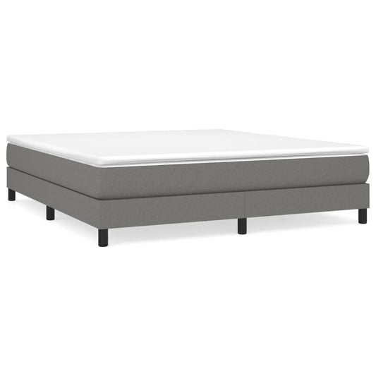 Box Spring Bed Frame Dark Grey Super King Fabric (UK/IE/FI/NO only) Box Spring Bed Frame Dark Grey Super King Fabric (UK/IE/FI/NO only)