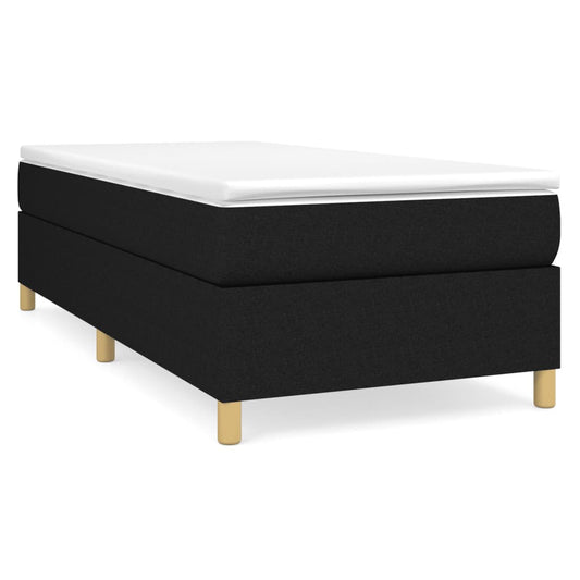 Box Spring Bed Frame Black Single Fabric (UK/IE/FI/NO only) Box Spring Bed Frame Black Single Fabric (UK/IE/FI/NO only)