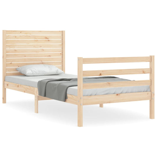Bed Frame without Mattress 100x200 cm Solid Wood Bed Frame without Mattress 100x200 cm Solid Wood