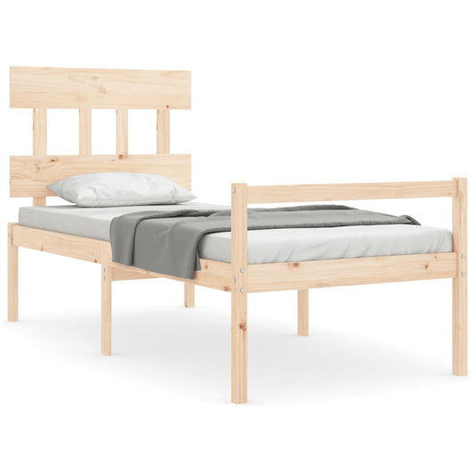 Senior Bed without Mattress Single Solid Wood Senior Bed without Mattress Single Solid Wood