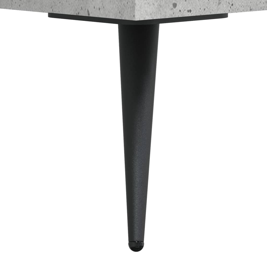 Highboard Concrete Grey 69,5x34x180 cm Engineered Wood