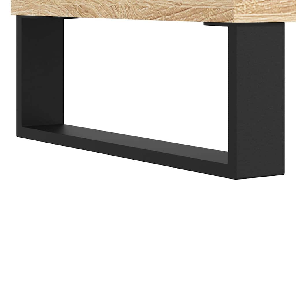 Highboard Sonoma Oak 69,5x34x180 cm Engineered Wood