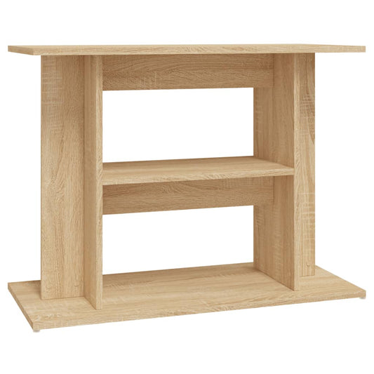 Aquarium Stand Sonoma Oak 80x35x60 cm Engineered Wood Aquarium Stand Sonoma Oak 80x35x60 cm Engineered Wood