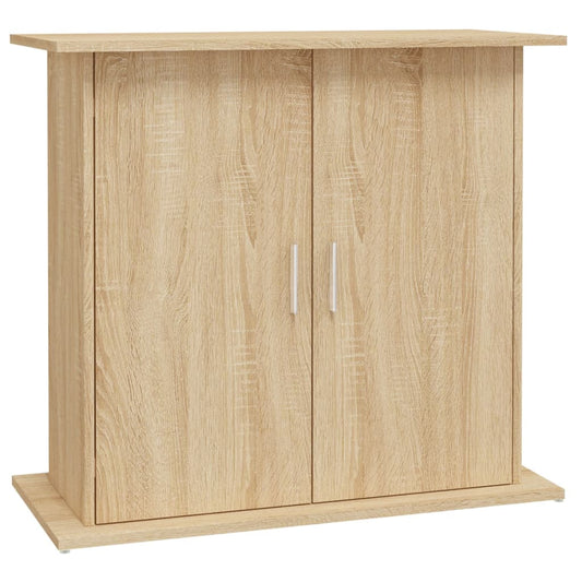 Aquarium Stand Sonoma Oak 81x36x73 cm Engineered Wood Aquarium Stand Sonoma Oak 81x36x73 cm Engineered Wood