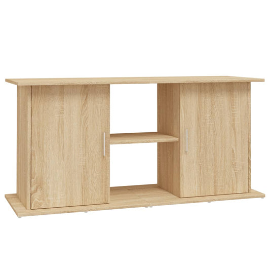 Aquarium Stand Sonoma Oak 121x41x58 cm Engineered Wood Aquarium Stand Sonoma Oak 121x41x58 cm Engineered Wood