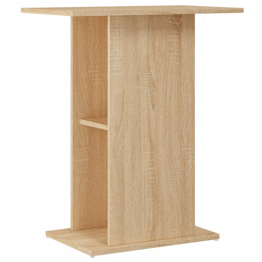 Aquarium Stand Sonoma Oak 60.5x36x72.5 cm Engineered Wood Aquarium Stand Sonoma Oak 60.5x36x72.5 cm Engineered Wood