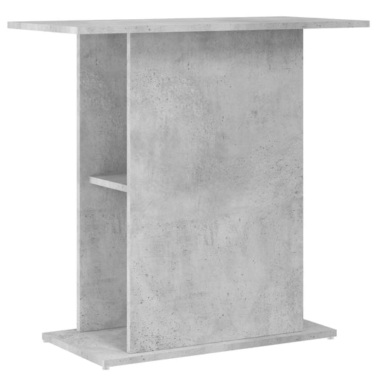 Aquarium Stand Concrete Grey 75x36x72.5 cm Engineered Wood Aquarium Stand Concrete Grey 75x36x72.5 cm Engineered Wood