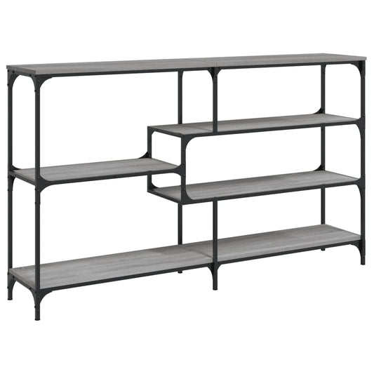 Console Table Grey Sonoma 160x32x95 cm Engineered Wood Console Table Grey Sonoma 160x32x95 cm Engineered Wood
