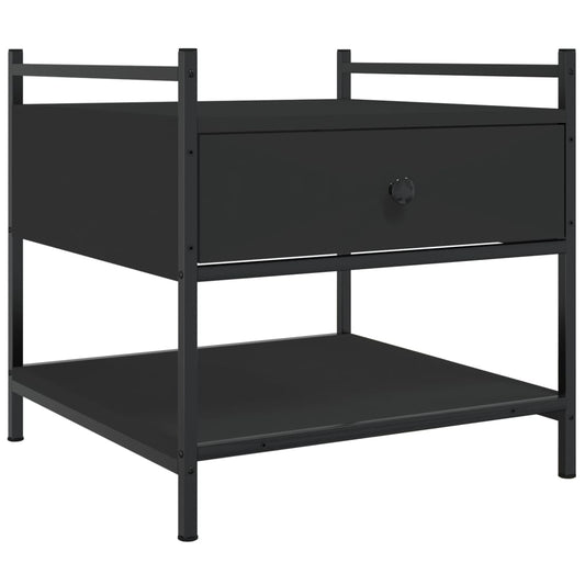 Coffee Table Black 50x50x50 cm Engineered Wood Coffee Table Black 50x50x50 cm Engineered Wood