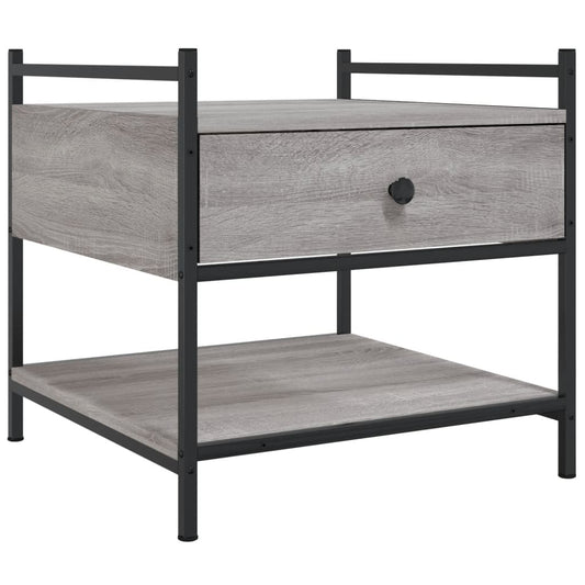 Coffee Table Grey Sonoma 50x50x50 cm Engineered Wood Coffee Table Grey Sonoma 50x50x50 cm Engineered Wood