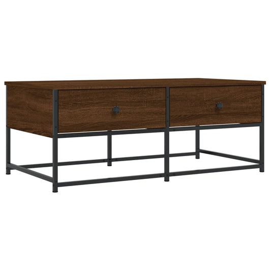 Coffee Table Brown Oak 100x51x40 cm Engineered Wood Coffee Table Brown Oak 100x51x40 cm Engineered Wood