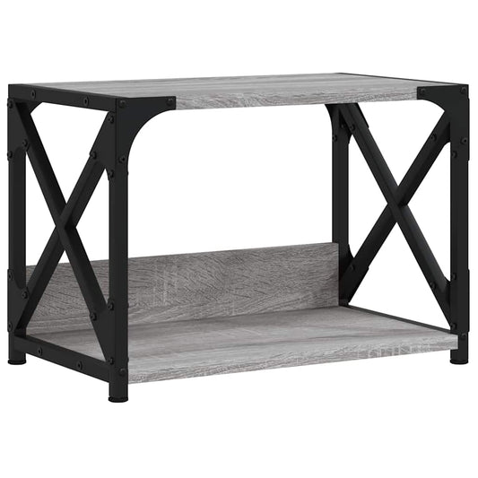 Printer Stand 2-Tier Grey Sonoma 44x26x31.5 cm Engineered Wood Printer Stand 2-Tier Grey Sonoma 44x26x31.5 cm Engineered Wood