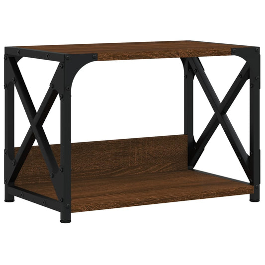 Printer Stand 2-Tier Brown Oak 44x26x31.5 cm Engineered Wood Printer Stand 2-Tier Brown Oak 44x26x31.5 cm Engineered Wood