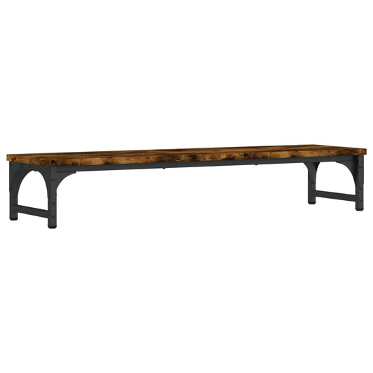 Monitor Stand Smoked Oak 85x23x15.5 cm Engineered Wood Monitor Stand Smoked Oak 85x23x15.5 cm Engineered Wood
