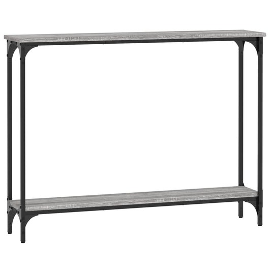 Console Table Grey Sonoma 100x22.5x75 cm Engineered Wood Console Table Grey Sonoma 100x22.5x75 cm Engineered Wood