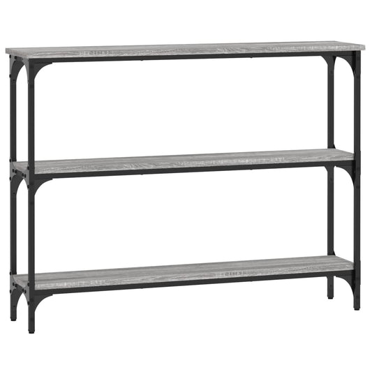 Console Table Grey Sonoma 100x22.5x75 cm Engineered Wood Console Table Grey Sonoma 100x22.5x75 cm Engineered Wood