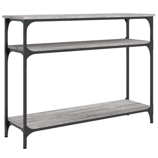 Console Table Grey Sonoma 100x29x75 cm Engineered Wood Console Table Grey Sonoma 100x29x75 cm Engineered Wood