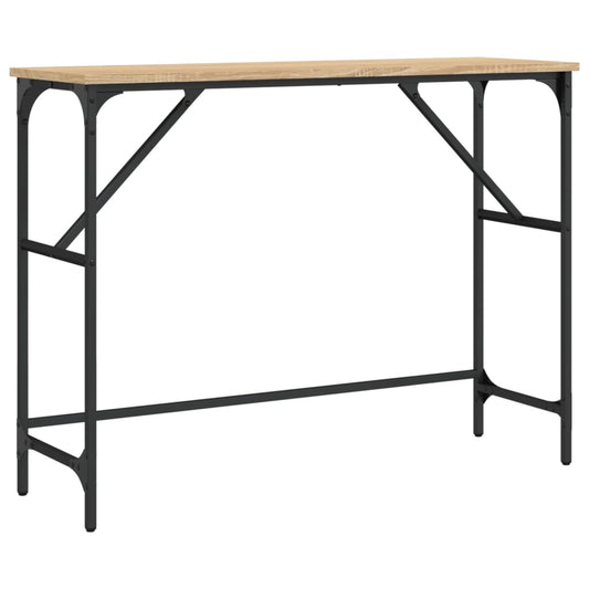 Console Table Sonoma Oak 100x32x75 cm Engineered Wood Console Table Sonoma Oak 100x32x75 cm Engineered Wood