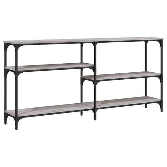 Console Table Grey Sonoma 160x29x75 cm Engineered Wood Console Table Grey Sonoma 160x29x75 cm Engineered Wood