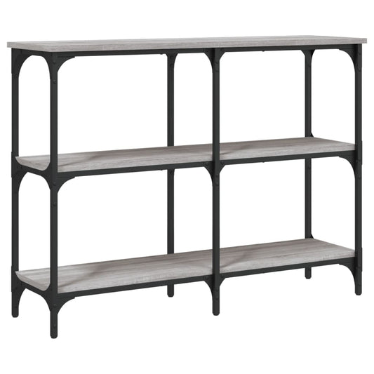 Console Table Grey Sonoma 100x29x75 cm Engineered Wood Console Table Grey Sonoma 100x29x75 cm Engineered Wood