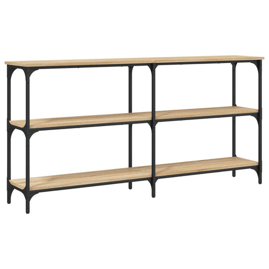 Console Table Sonoma Oak 150x29x75 cm Engineered Wood Console Table Sonoma Oak 150x29x75 cm Engineered Wood