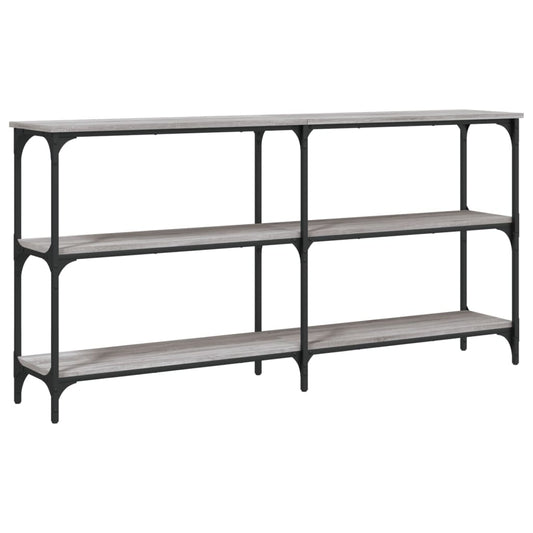 Console Table Grey Sonoma 150x29x75 cm Engineered Wood Console Table Grey Sonoma 150x29x75 cm Engineered Wood