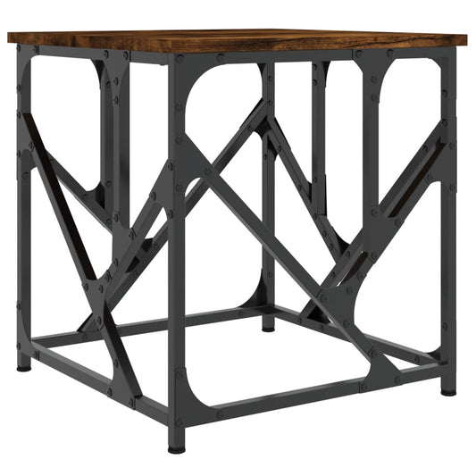 Coffee Table Smoked Oak 45x45x47.5 cm Engineered Wood Coffee Table Smoked Oak 45x45x47.5 cm Engineered Wood