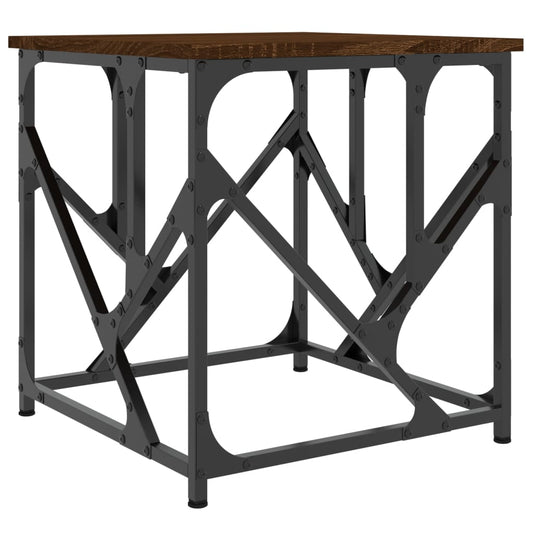 Coffee Table Brown Oak 45x45x47.5 cm Engineered Wood Coffee Table Brown Oak 45x45x47.5 cm Engineered Wood
