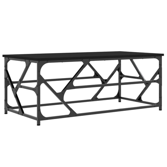 Coffee Table Black 100x50x40 cm Engineered Wood Coffee Table Black 100x50x40 cm Engineered Wood