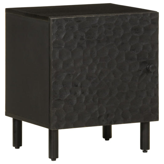 Bedside Cabinets 2 pcs Black 40x33x46 cm Solid Wood Mango Bedside Cabinets 2 pcs Black 40x33x46 cm Solid Wood Mango