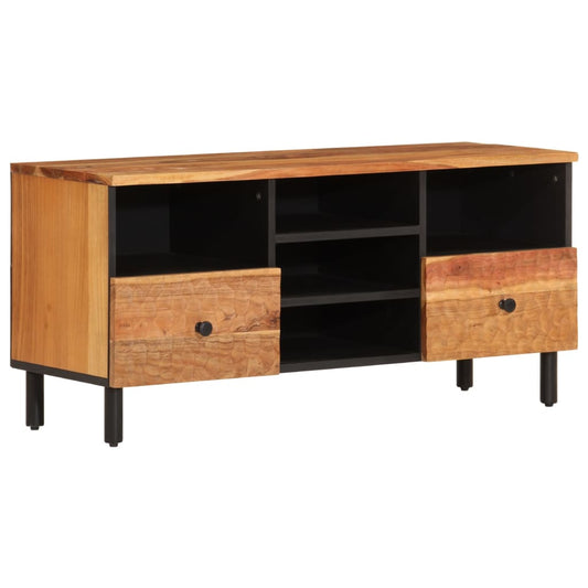 TV Cabinet 100x33x46 cm Solid Wood Acacia TV Cabinet 100x33x46 cm Solid Wood Acacia