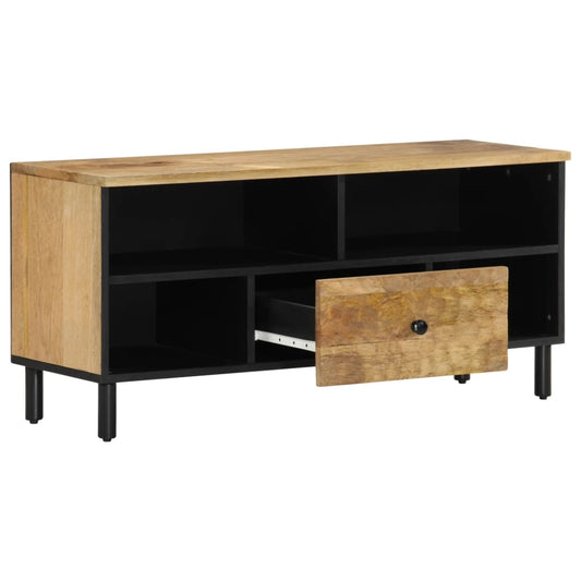 TV Cabinet 100x33x46 cm Solid Wood Mango TV Cabinet 100x33x46 cm Solid Wood Mango