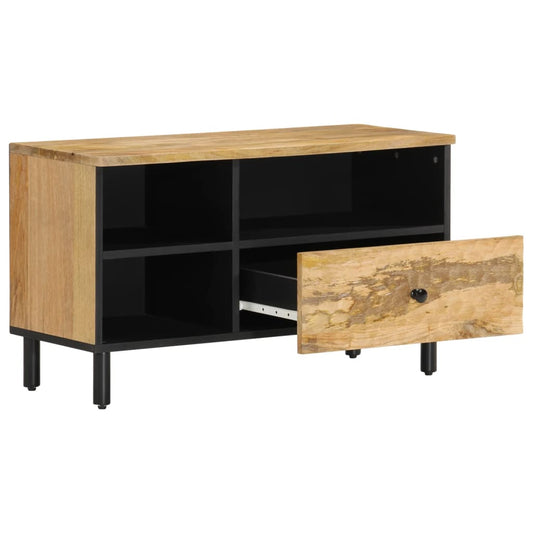 TV Cabinet 80x33x46 cm Solid Wood Mango TV Cabinet 80x33x46 cm Solid Wood Mango