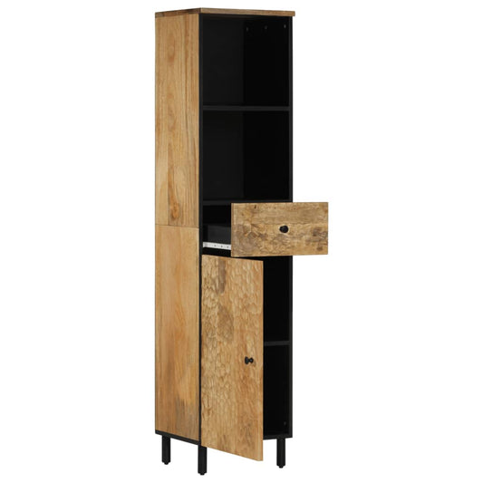 Bathroom Cabinet 38x33x160 cm Solid Wood Mango Bathroom Cabinet 38x33x160 cm Solid Wood Mango