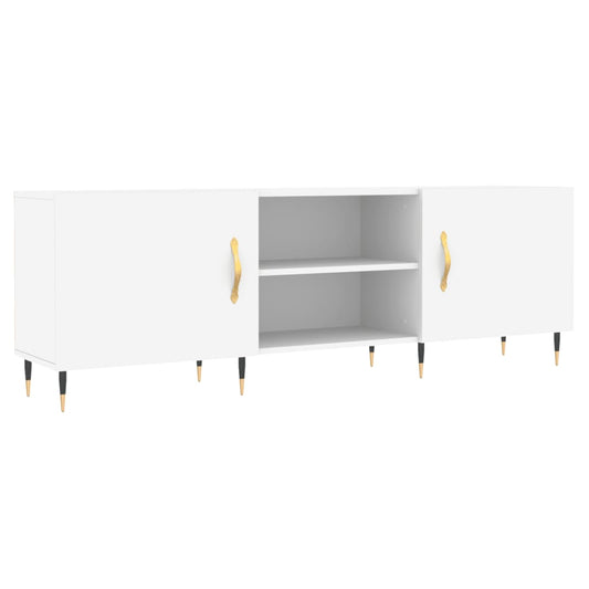 TV Cabinet White 150x30x50 cm Engineered Wood TV Cabinet White 150x30x50 cm Engineered Wood