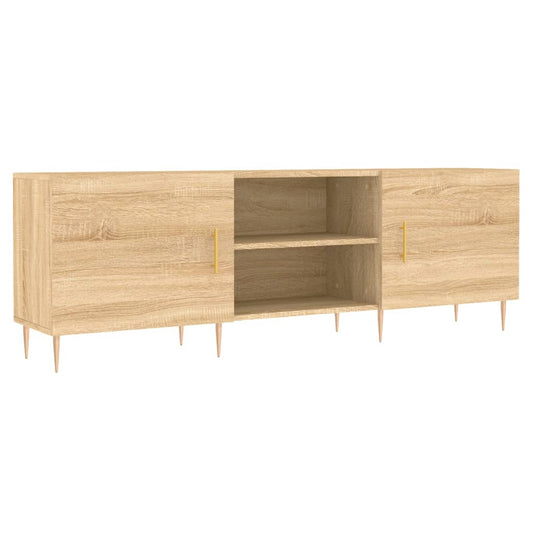 TV Cabinet Sonoma Oak 150x30x50 cm Engineered Wood TV Cabinet Sonoma Oak 150x30x50 cm Engineered Wood