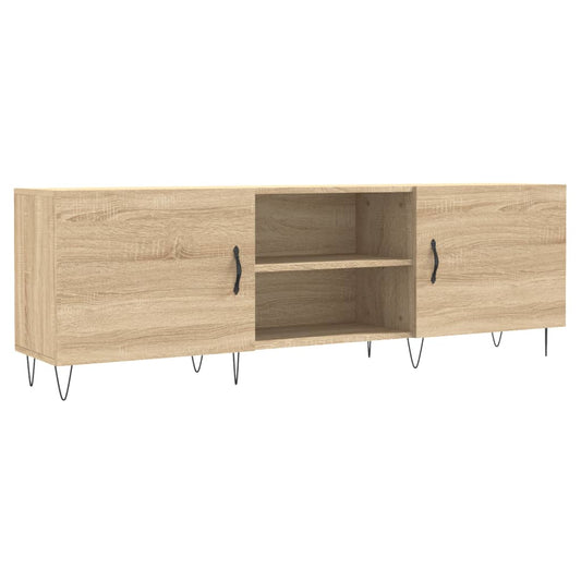 TV Cabinet Sonoma Oak 150x30x50 cm Engineered Wood TV Cabinet Sonoma Oak 150x30x50 cm Engineered Wood