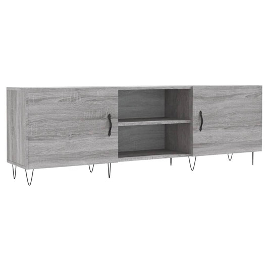 TV Cabinet Grey Sonoma 150x30x50 cm Engineered Wood TV Cabinet Grey Sonoma 150x30x50 cm Engineered Wood