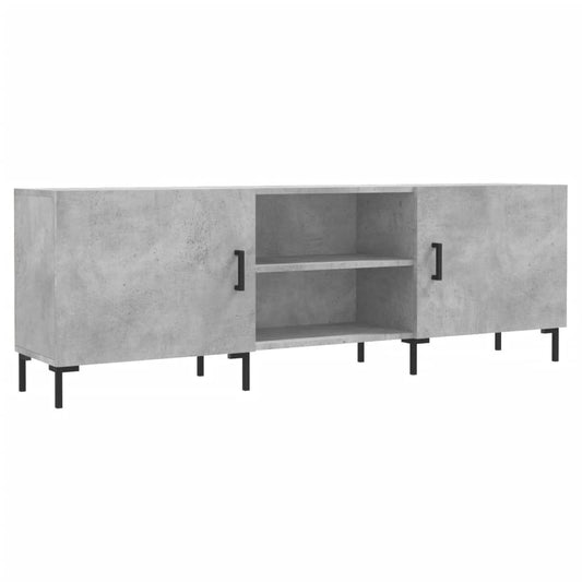 TV Cabinet Concrete Grey 150x30x50 cm Engineered Wood TV Cabinet Concrete Grey 150x30x50 cm Engineered Wood