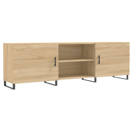 TV Cabinet Sonoma Oak 150x30x50 cm Engineered Wood TV Cabinet Sonoma Oak 150x30x50 cm Engineered Wood