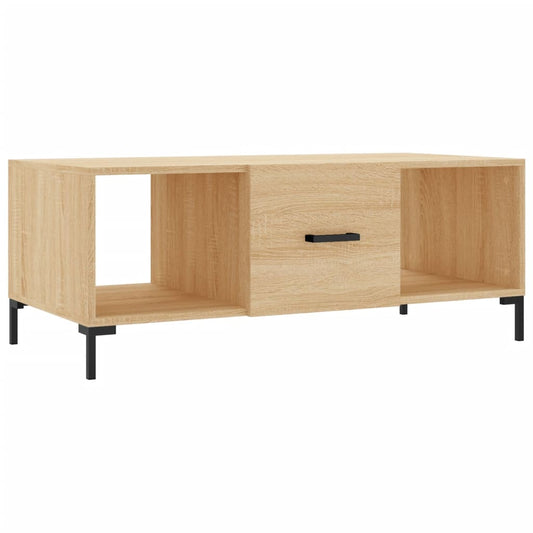 Coffee Table Sonoma Oak 102x50x40 cm Engineered Wood Coffee Table Sonoma Oak 102x50x40 cm Engineered Wood